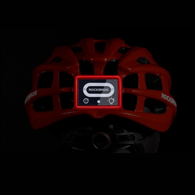 Kaciga AERIUM ROCKBROS Ultralight s LED svjetiljkom crna