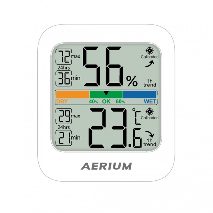 Monitor temperature i vlažnosti zraka AERIUM T33 DUAL Monitor temperature i vlažnosti zraka AERIUM T33 DUAL