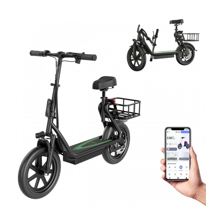 Električni romobil AERIUM AOVO PRO COMFORT V2 crni