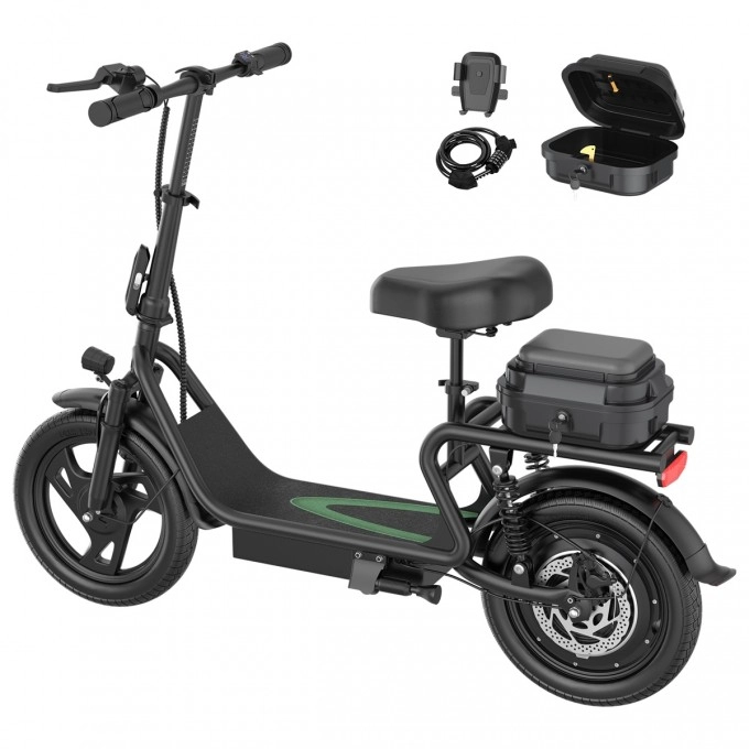 Električni romobil AERIUM AOVO PRO COMFORT V2 (2026) crni