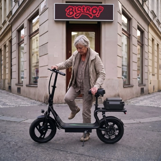 Električni romobil AERIUM AOVO PRO COMFORT V2 (2026) crni